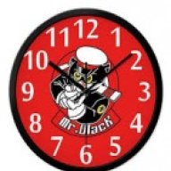 Mr black clock